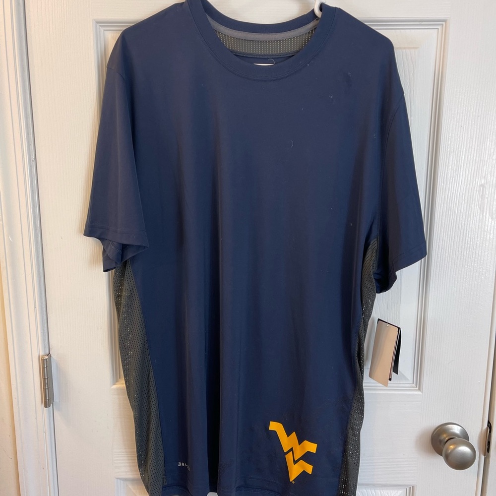 BRAND NEW Nike WVU Dri-Fit shirt